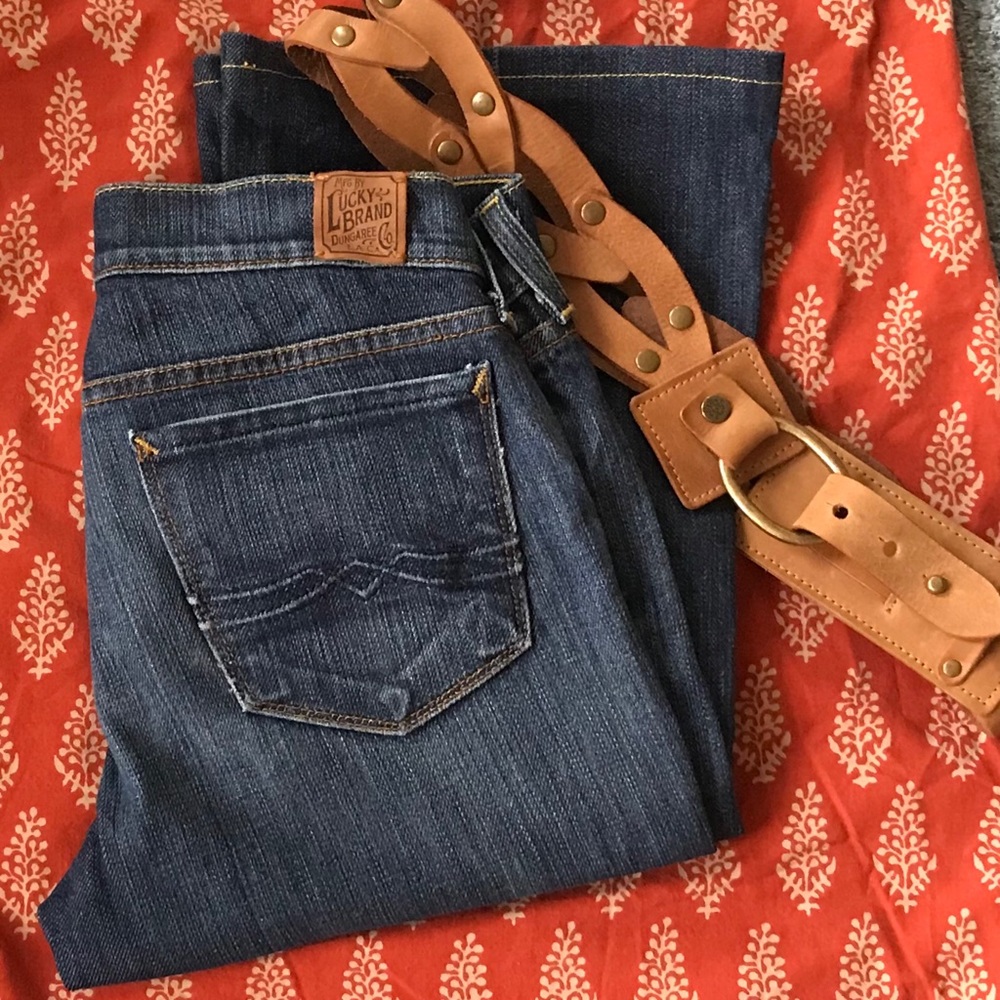 Lucky Brand bootcut sz4 jeans 28” inseam 4 for $25
